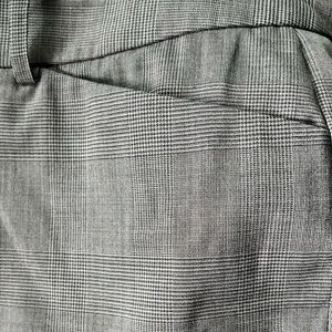 Brooks Brothers grey plaid slacks